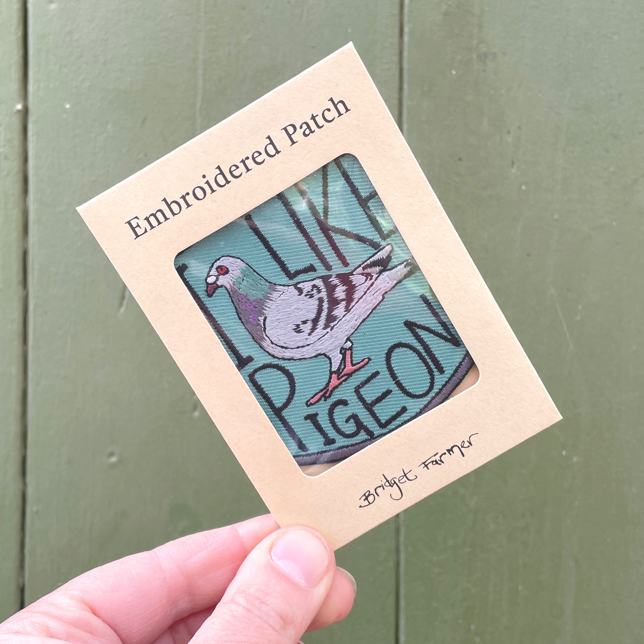 Embroidered Patch - I Like Pigeons