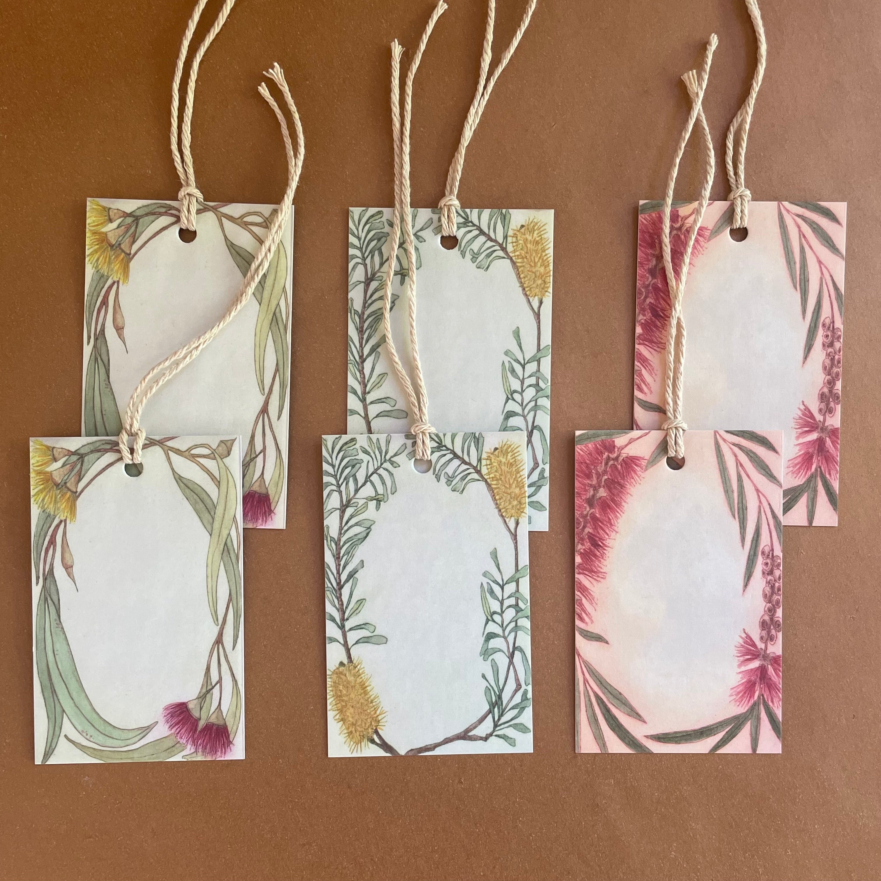 Australian Botanicals Gift Tags (6)