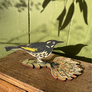 New Holland Honeyeater Standing Bird Ornament
