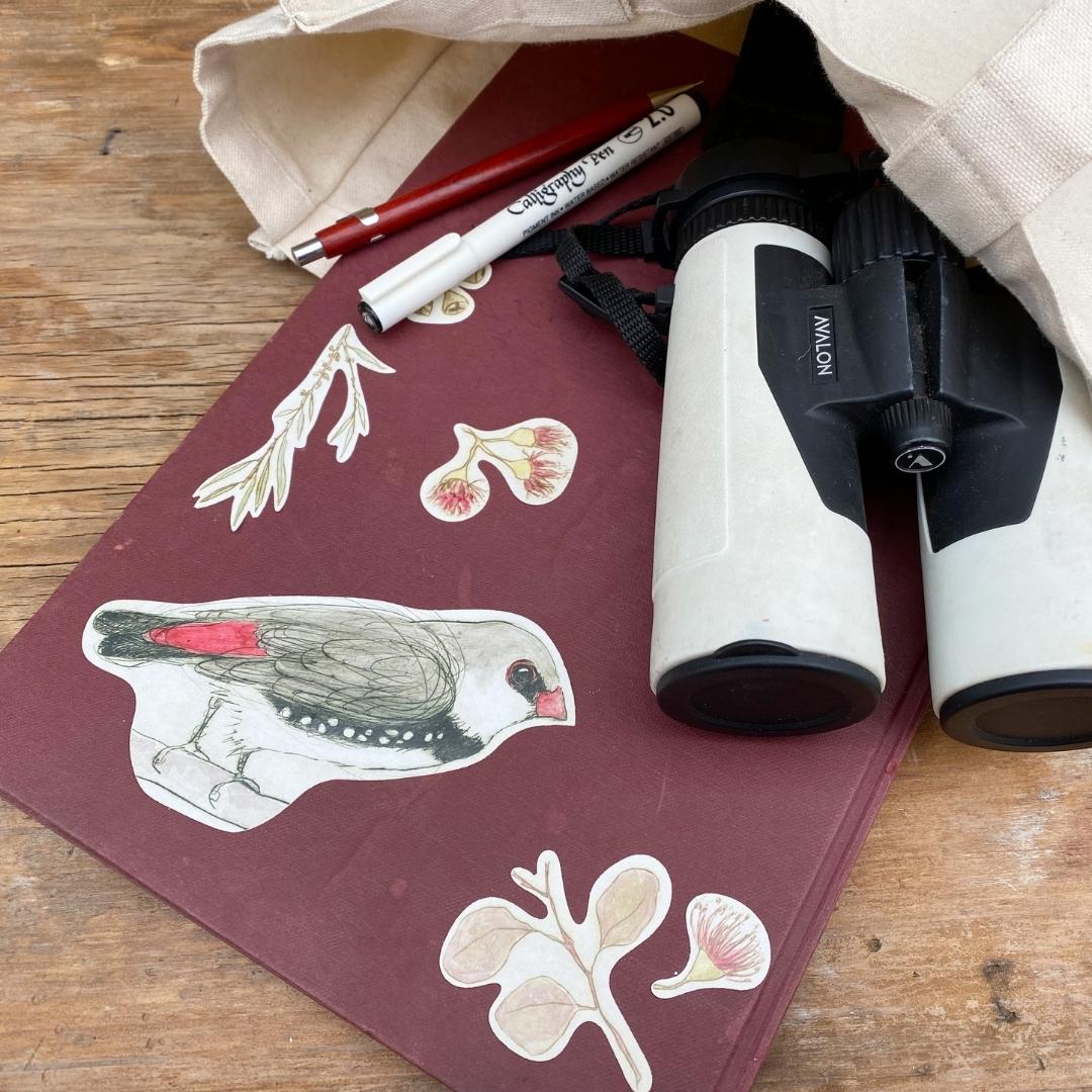 Australian Bush Sticker Sheet A6