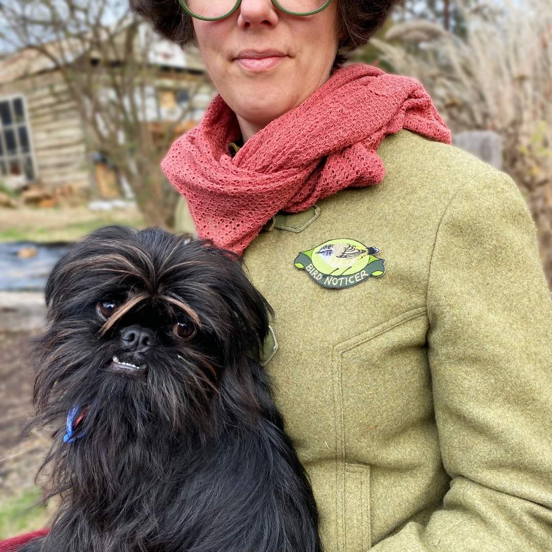 Bird Noticer Embroidered Patch