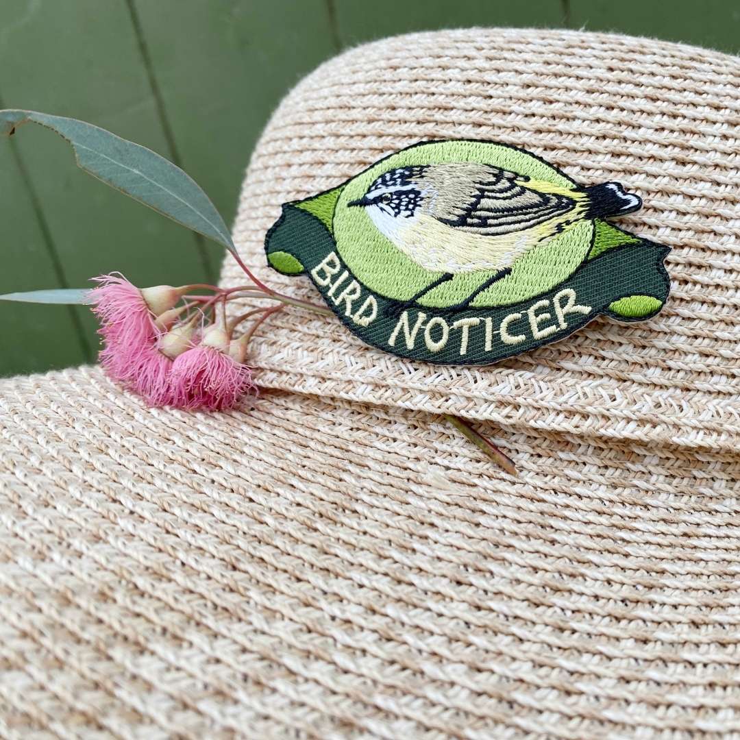 Bird Noticer Embroidered Patch