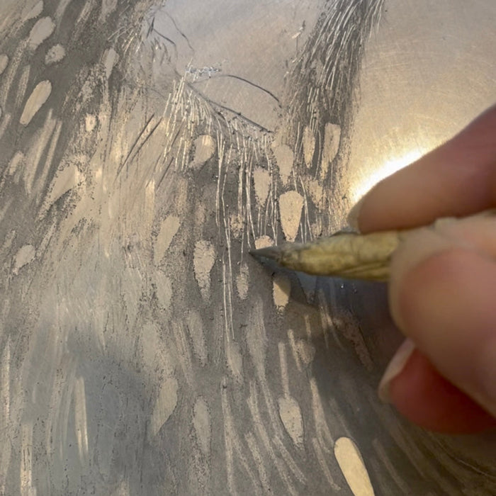 Creating The Red Wattlebird Etching - Part 4 - Working More Into The Plate and 2nd Proof