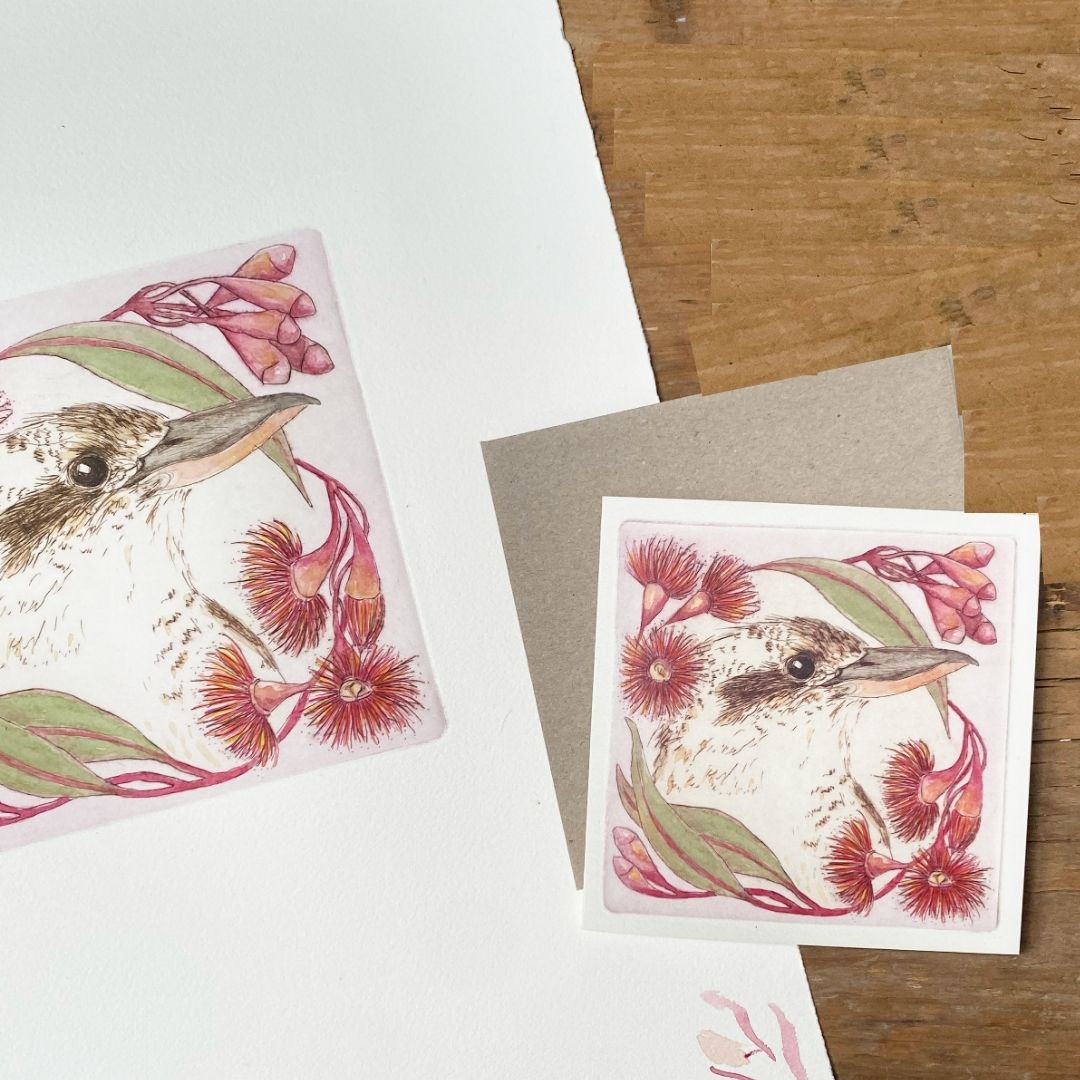 Christmas Kookaburra - Christmas Card