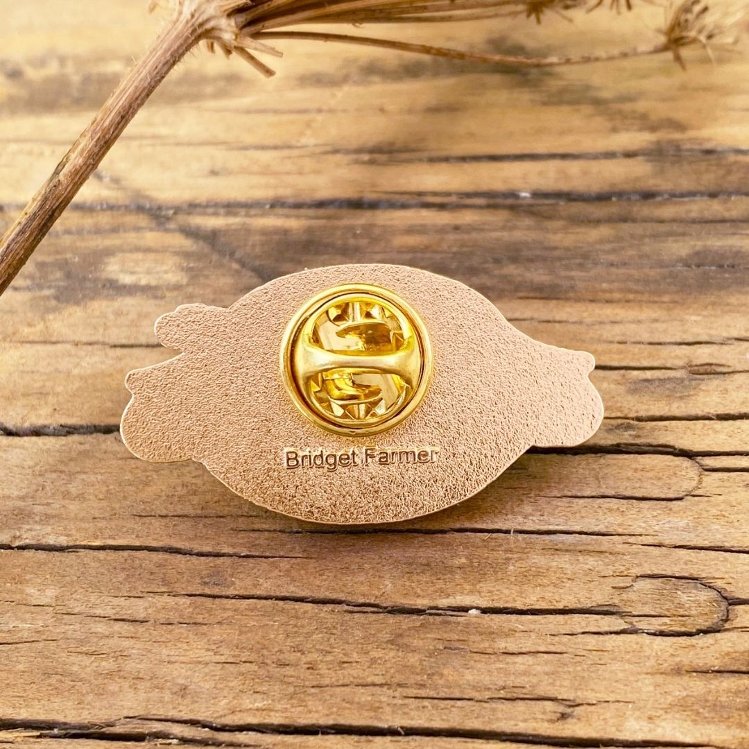 Bird Noticer Enamel Pin