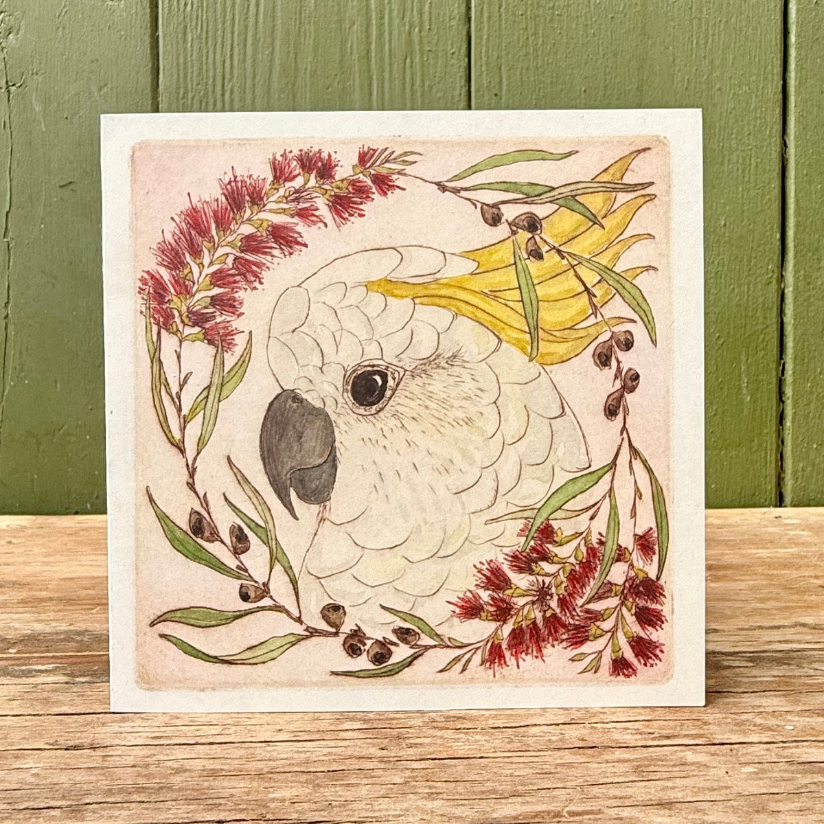 Christmas Cockatoo - Christmas Card