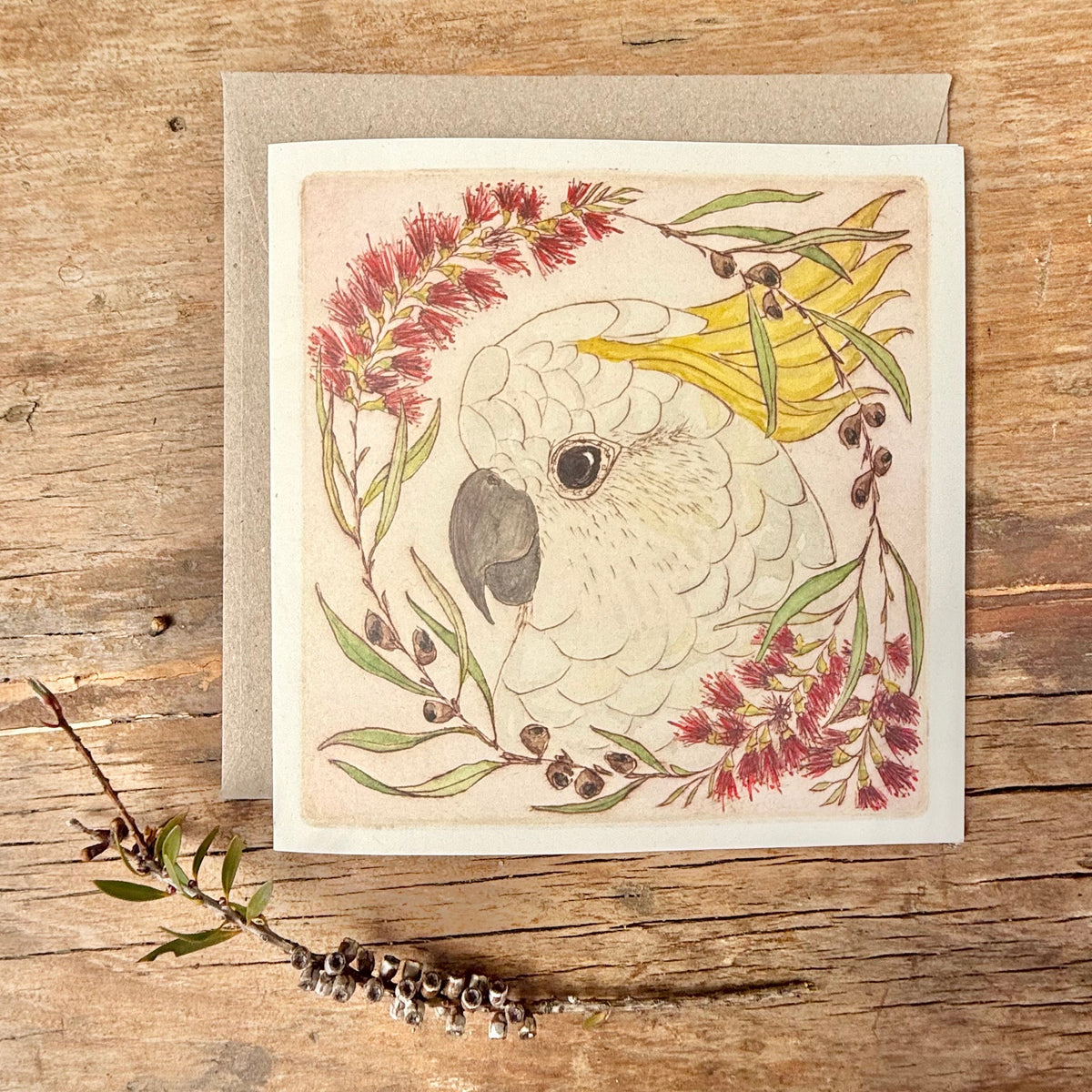 Christmas Cockatoo - Christmas Card