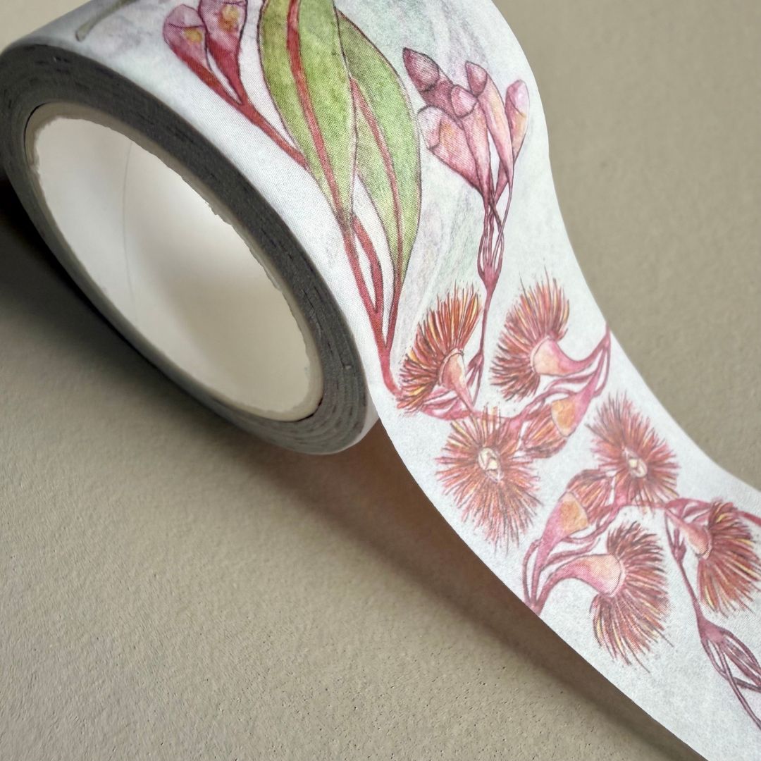 Red Flowering Gum Washi Tape (30mm)