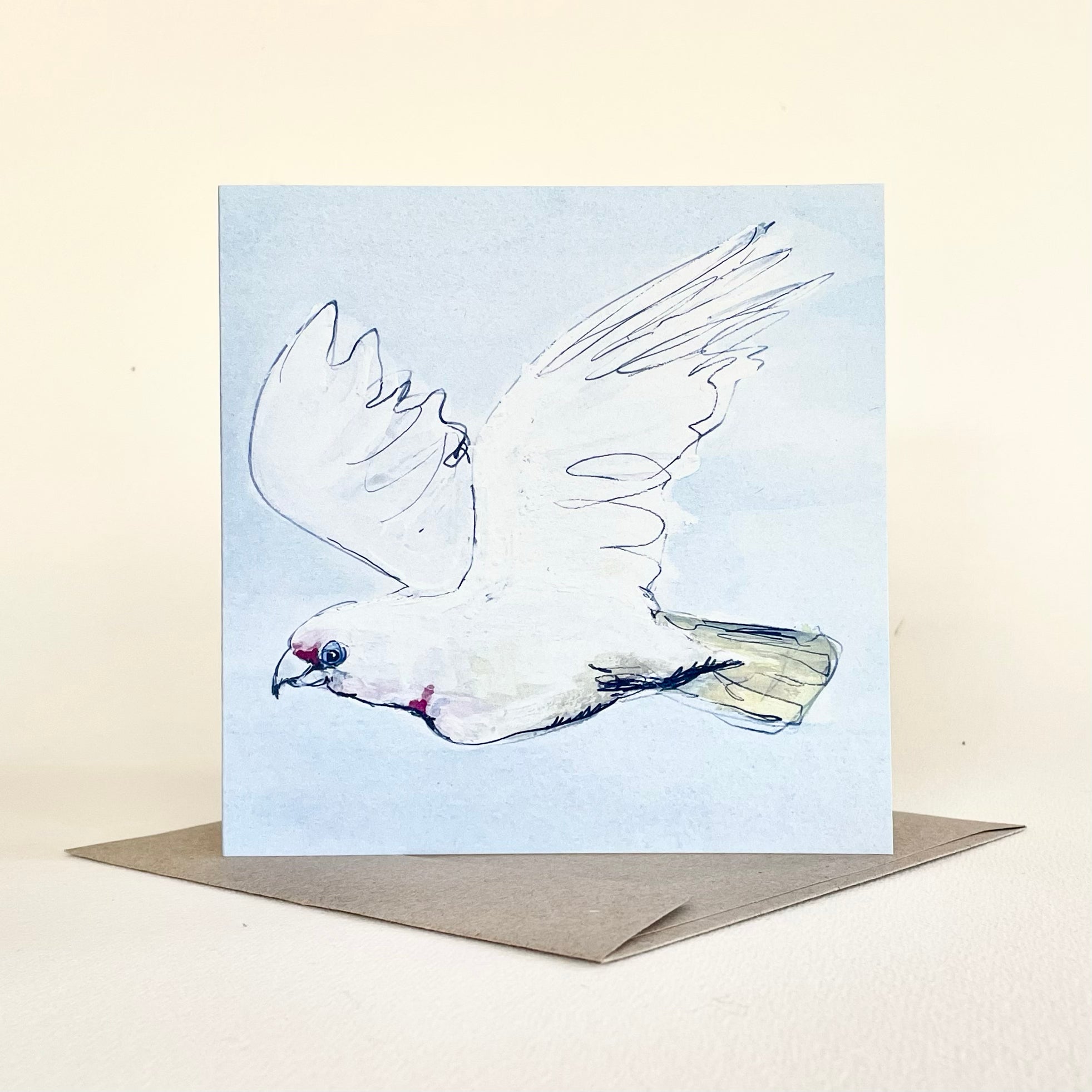 Corella Greeting Card