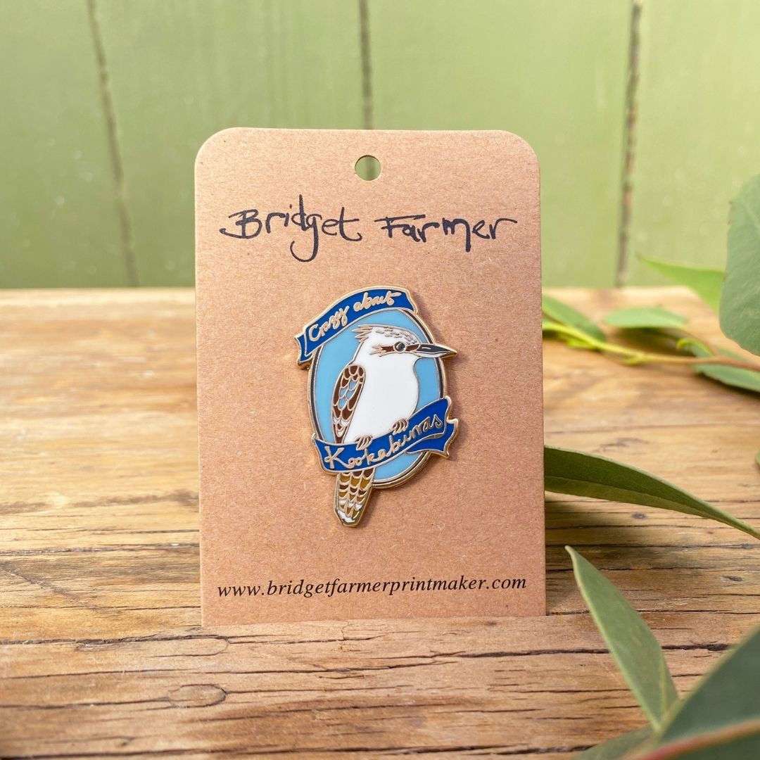 Crazy About Kookaburras Enamel Pin