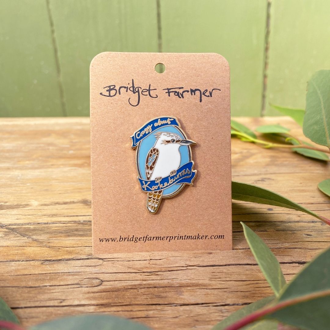 Crazy About Kookaburras Enamel Pin