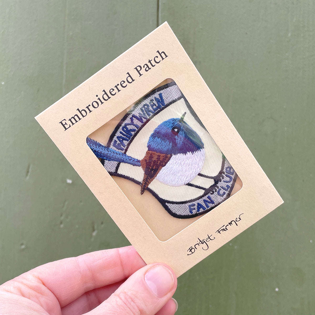 Fairywren Fan Club Embroidered Patch