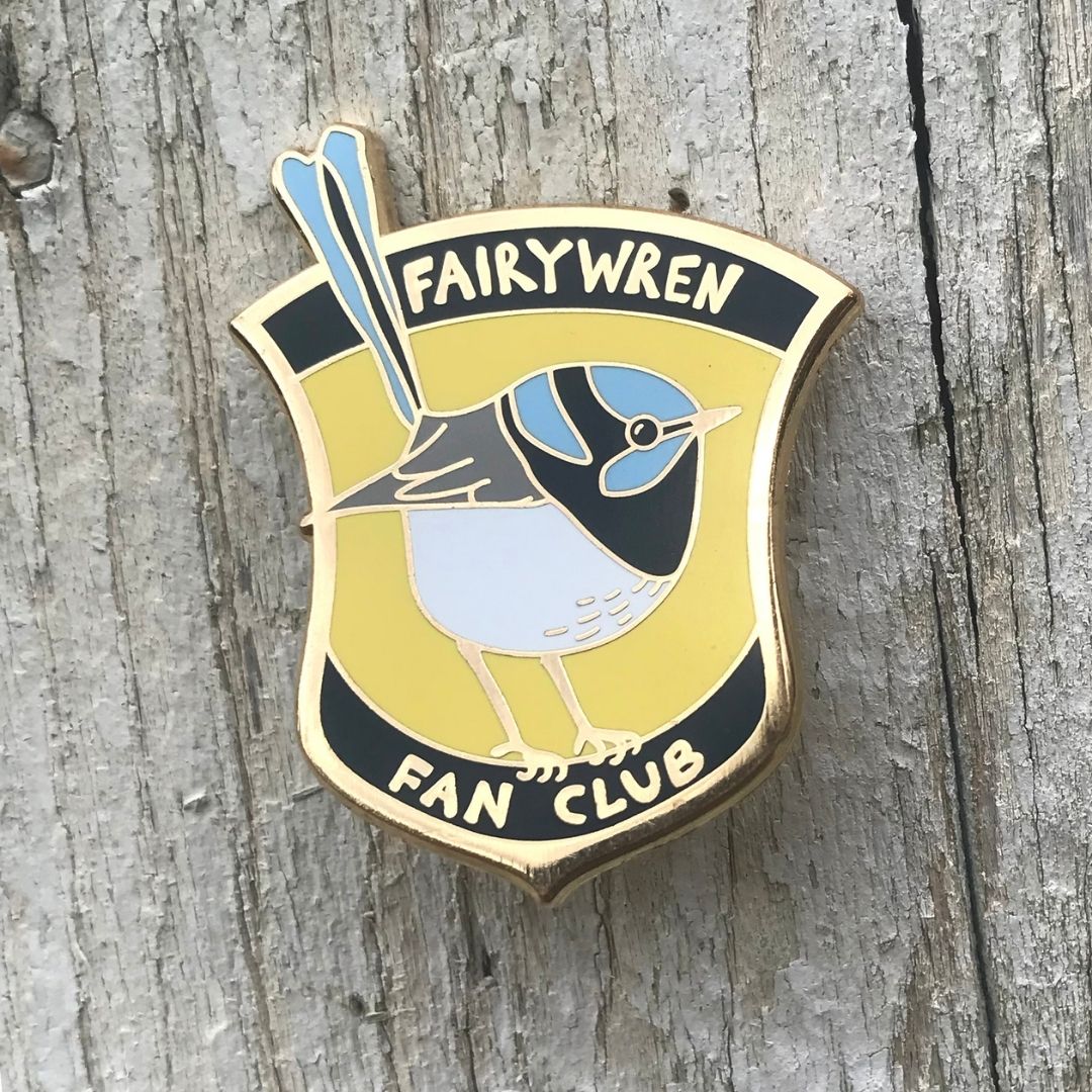 Fairywren Fan Club Enamel Pin