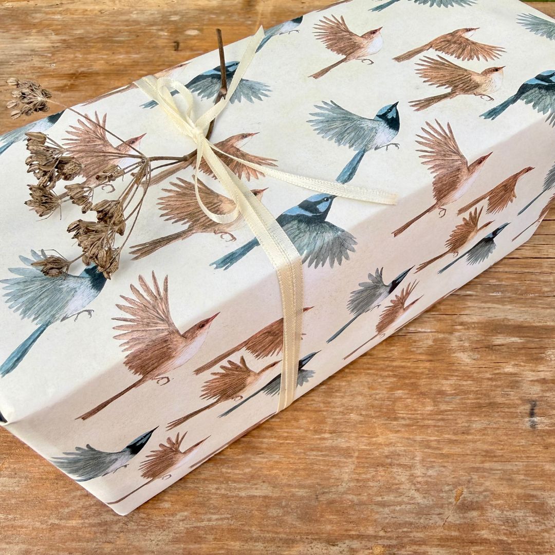 Superb Fairywren Wrapping Paper