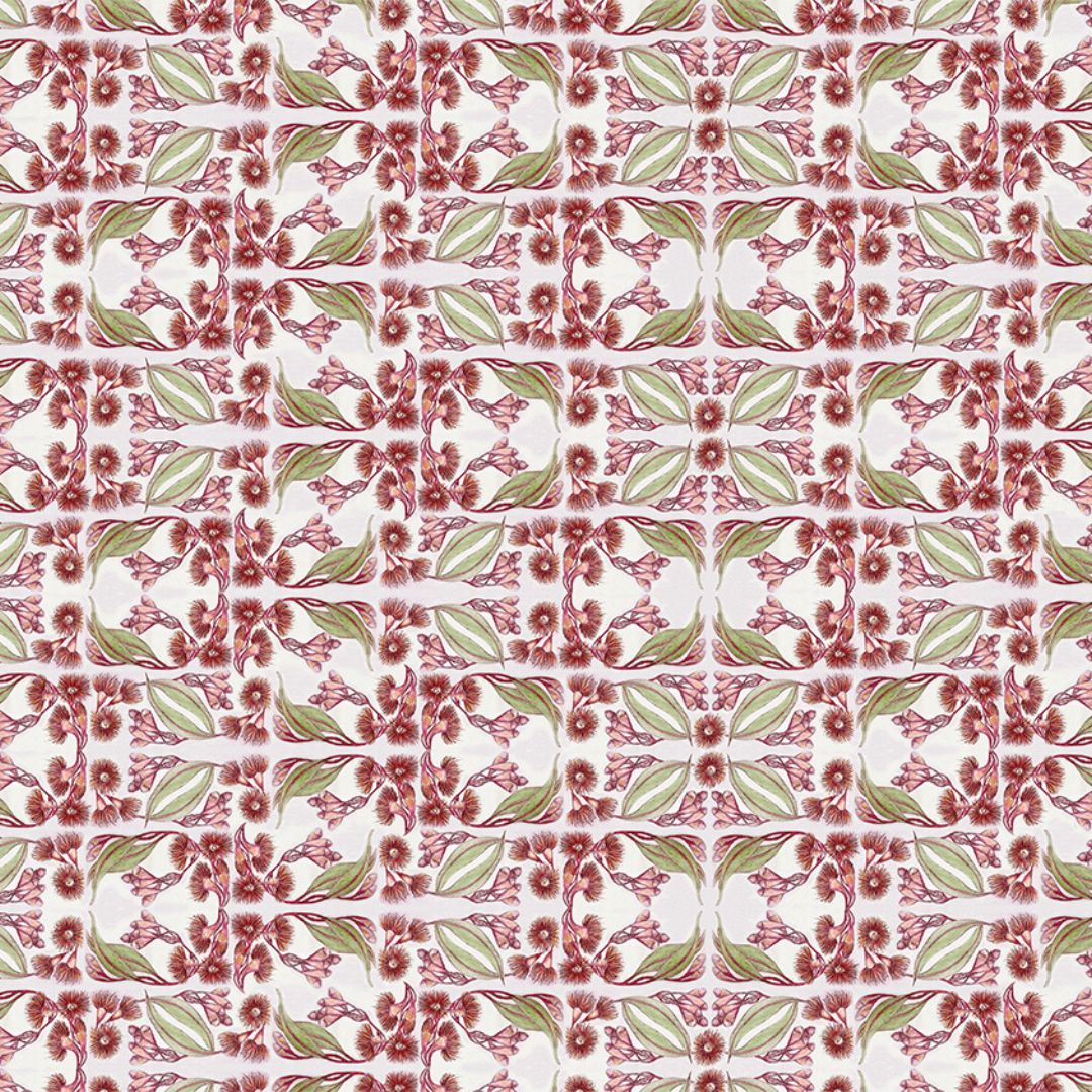 Red Flowering Gum Wrapping Paper