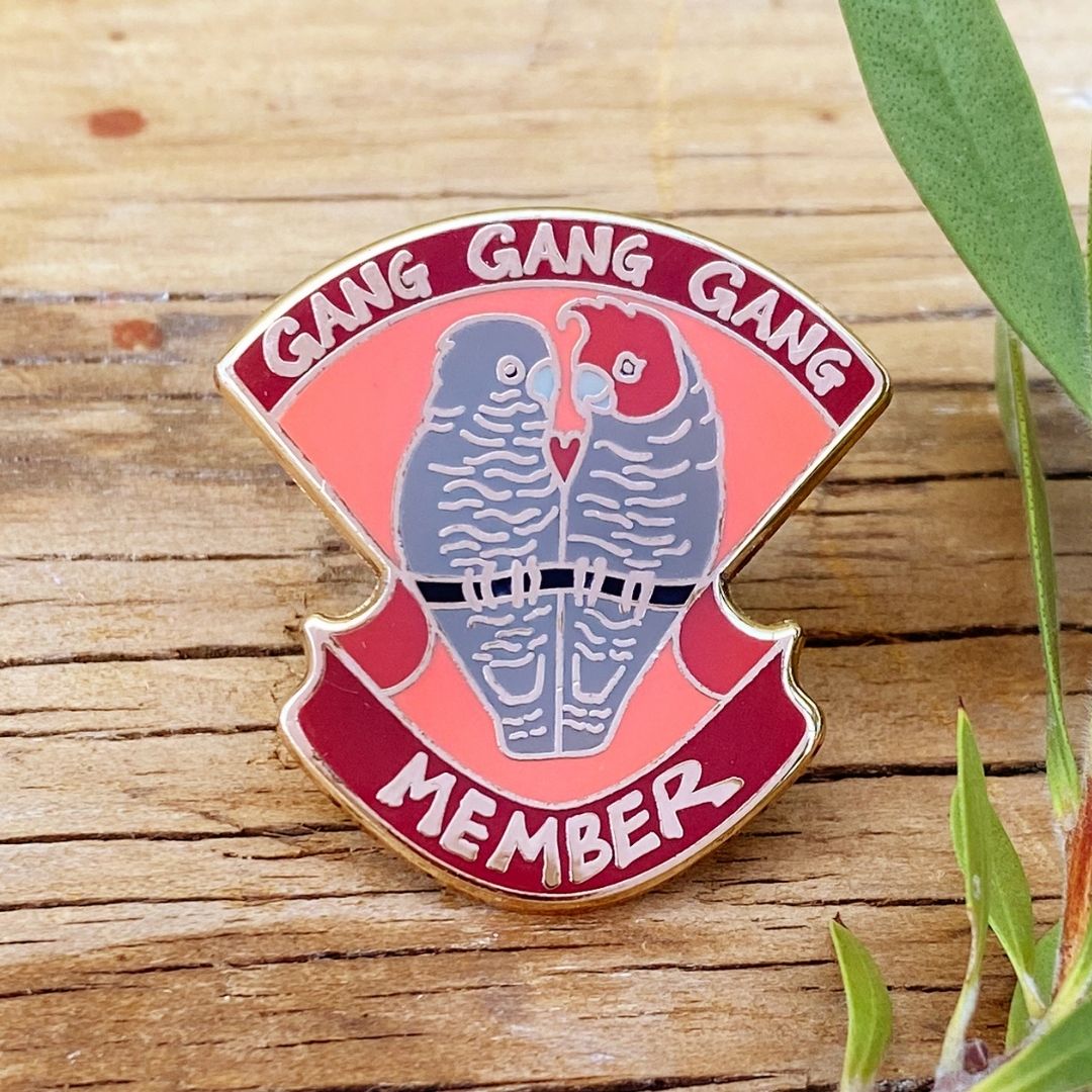 Gang Gang Gang Member Enamel Pin