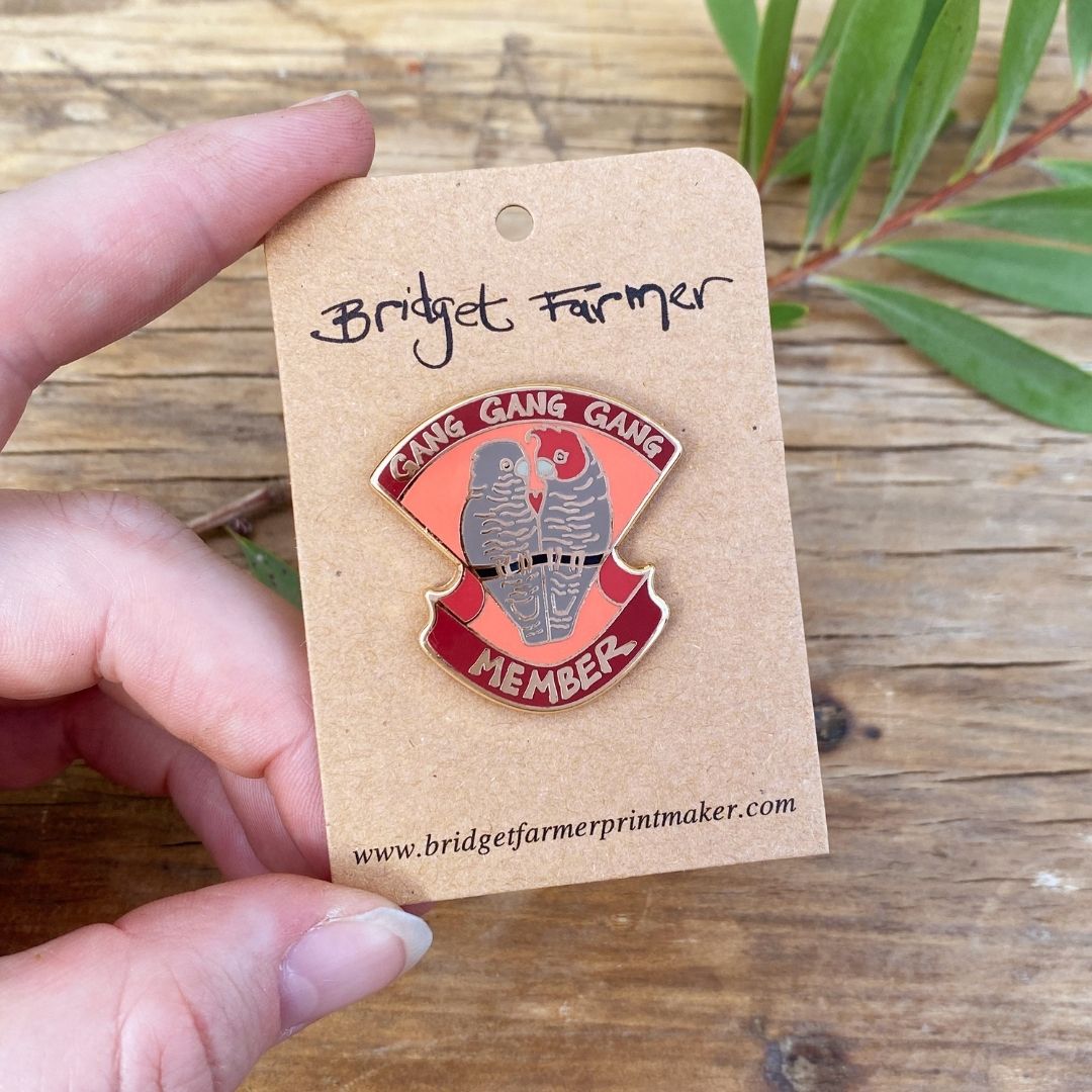 Gang Gang Gang Member Enamel Pin