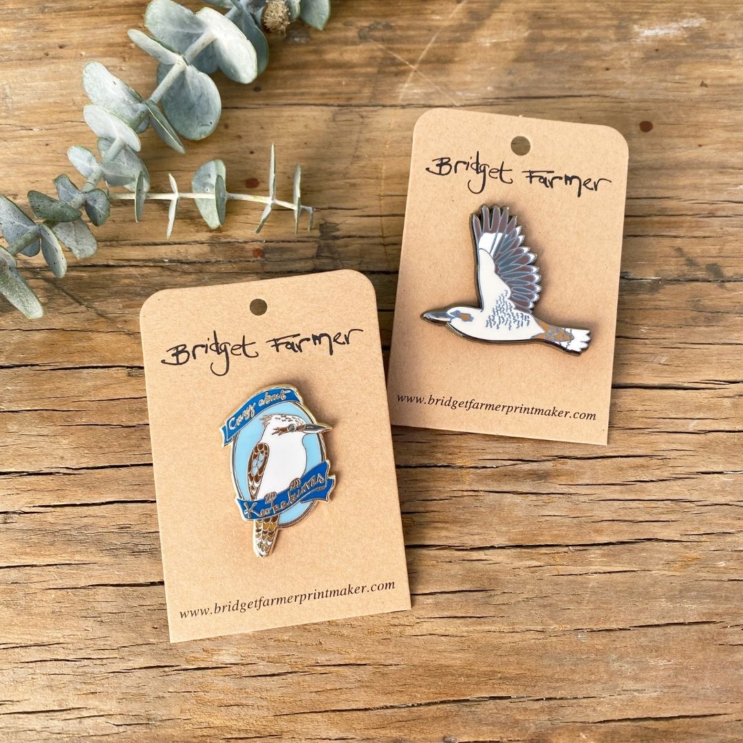 Crazy About Kookaburras Enamel Pin
