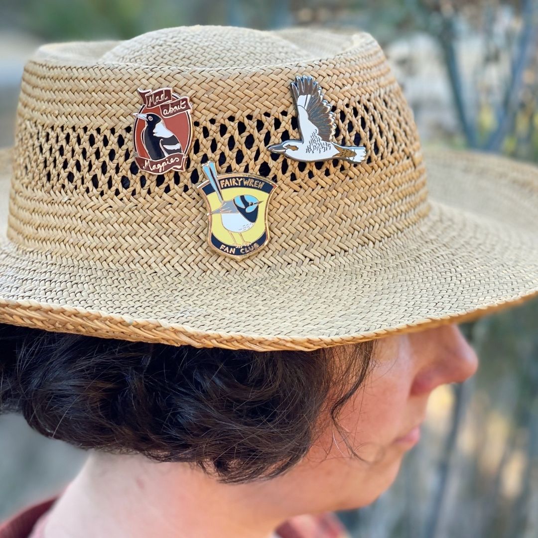 Fairywren Fan Club Enamel Pin