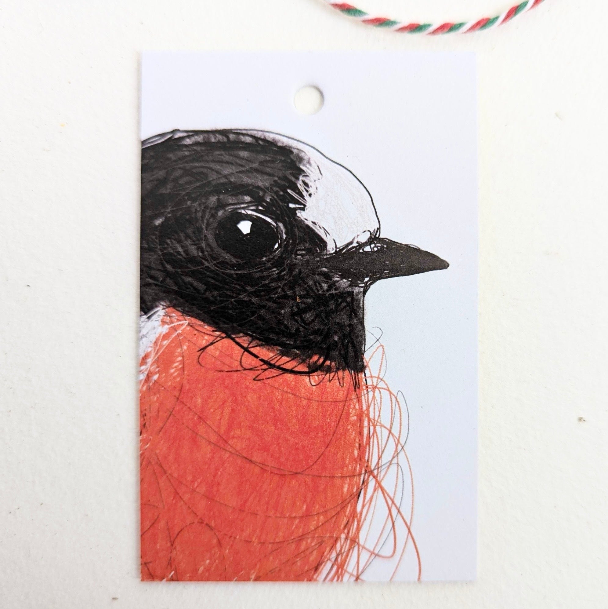 Robins and Diamonds - Australian Birds Gift Tags (Set Of Six)