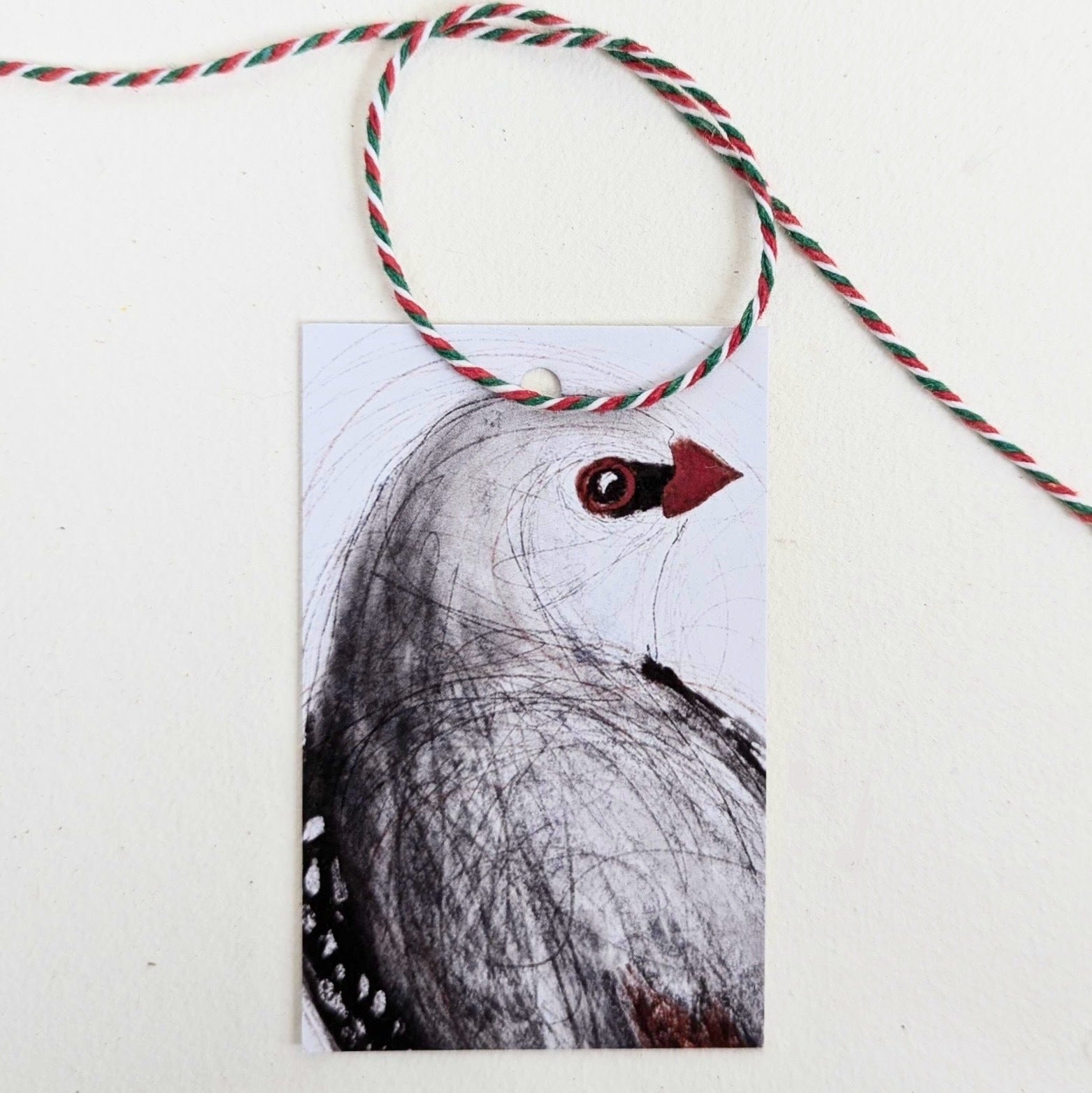 Robins and Diamonds - Australian Birds Gift Tags (Set Of Six)