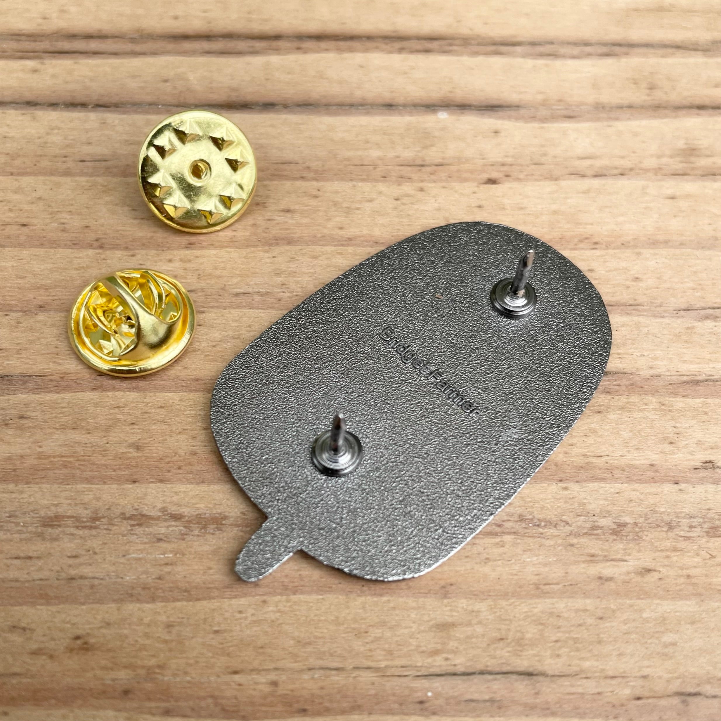 I Love Budgies Enamel Pin