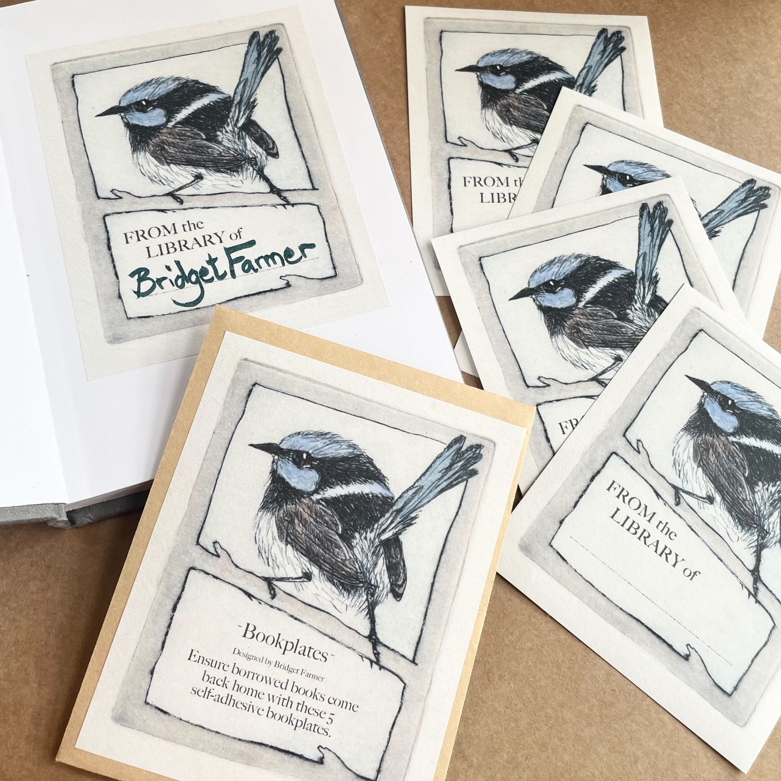 Bookplates Bundle - 15 Bookplates (3 sets of 5)