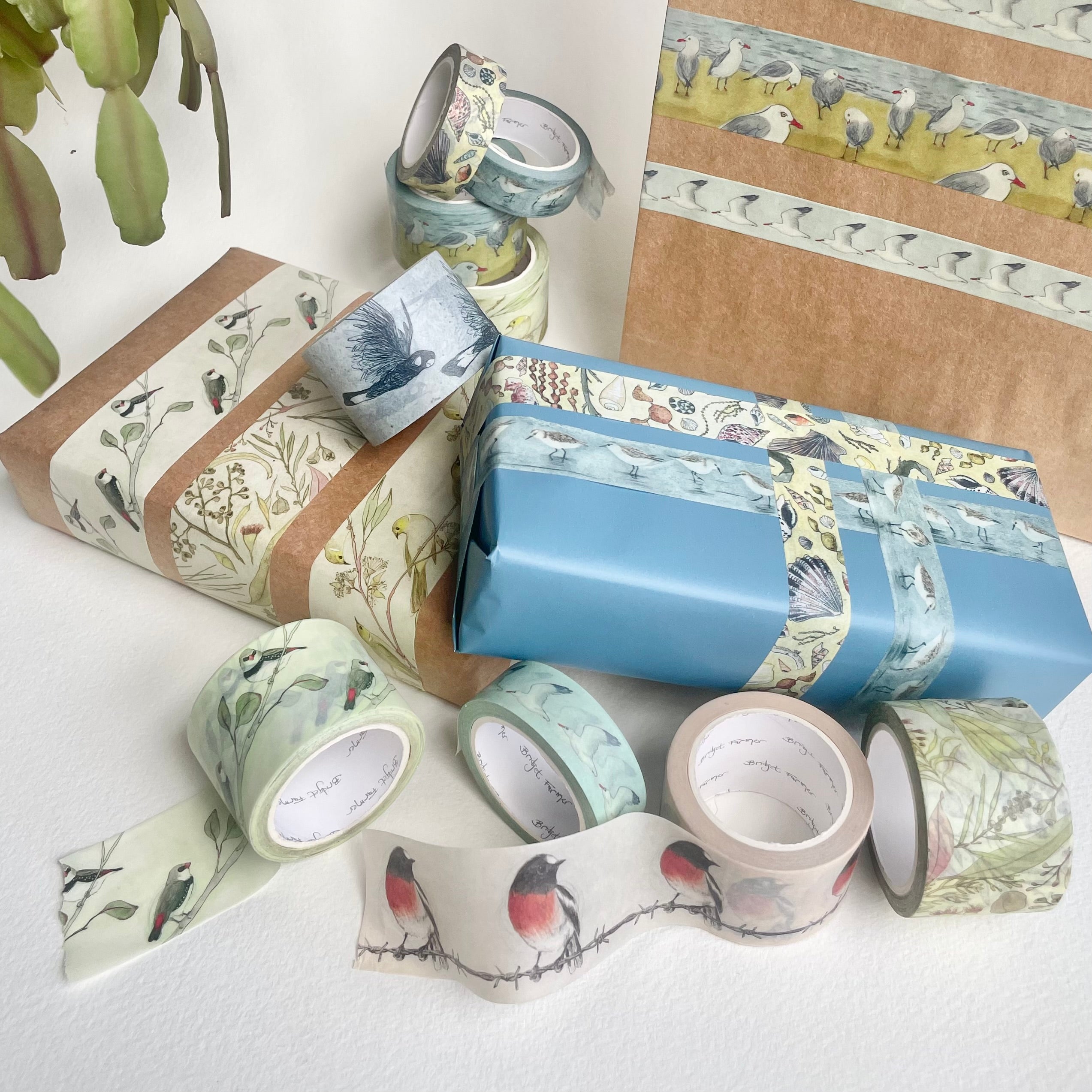 Scarlet Robin Washi Tape (30mm)