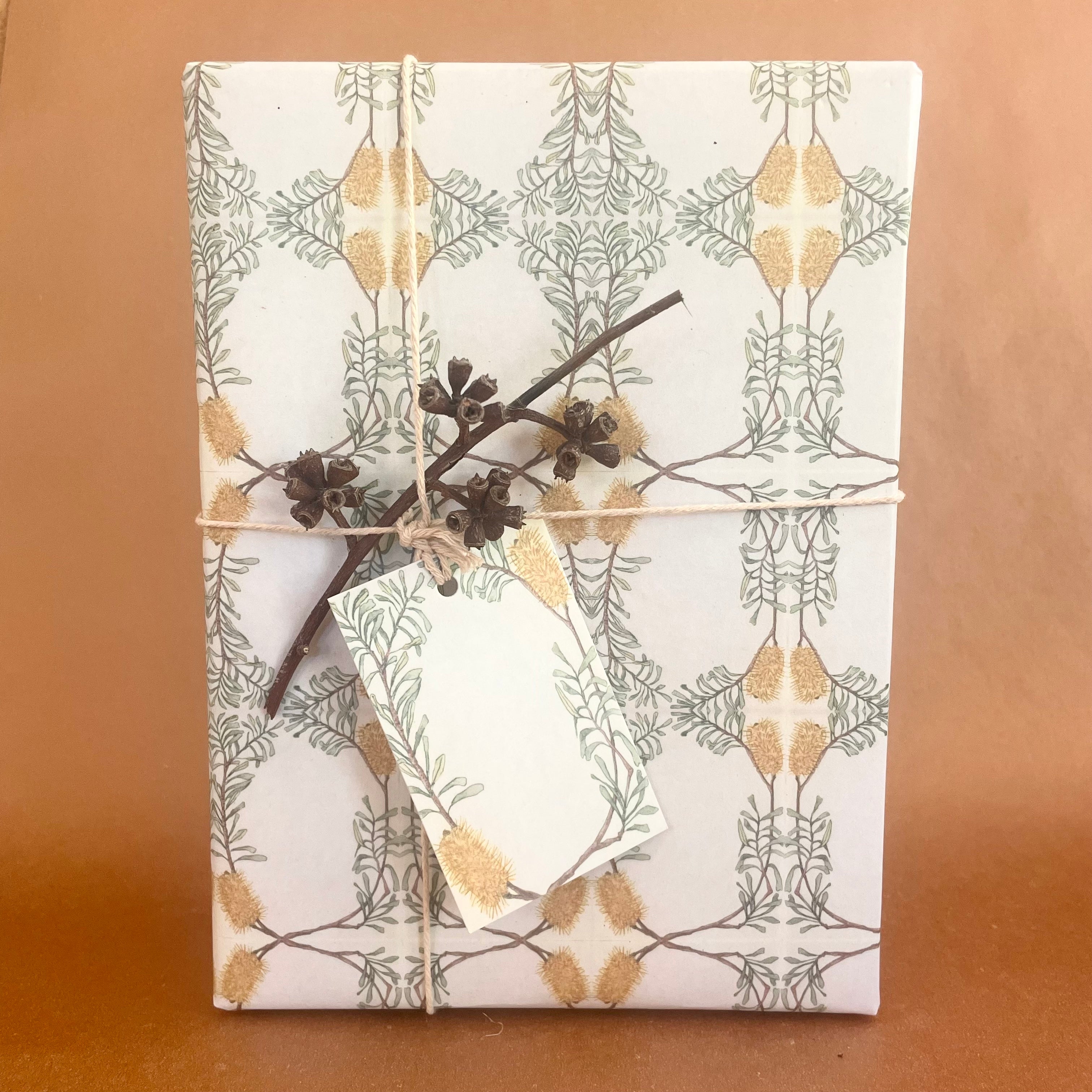 Wrapping Paper - Banksia