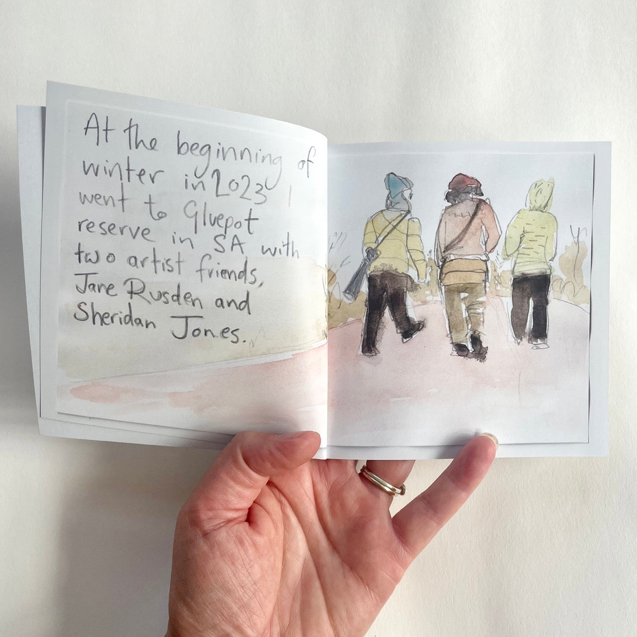 Artist Minibook - Gluepot Girls
