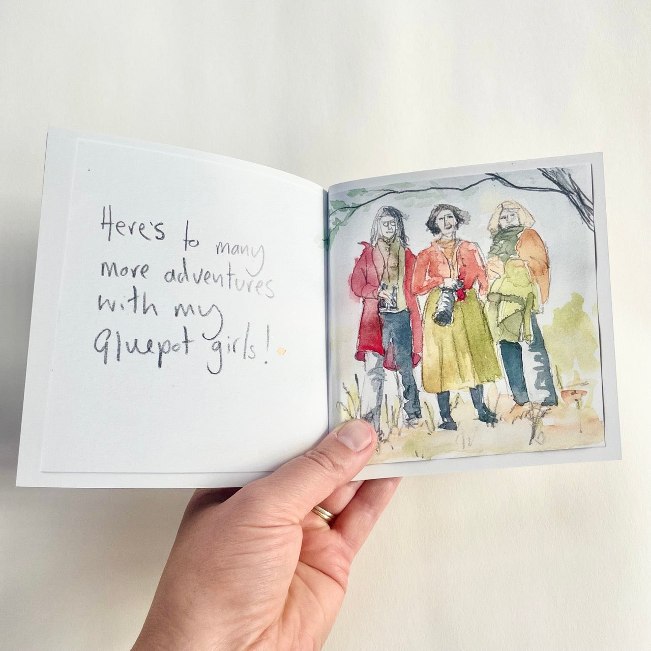 Artist Minibook - Gluepot Girls