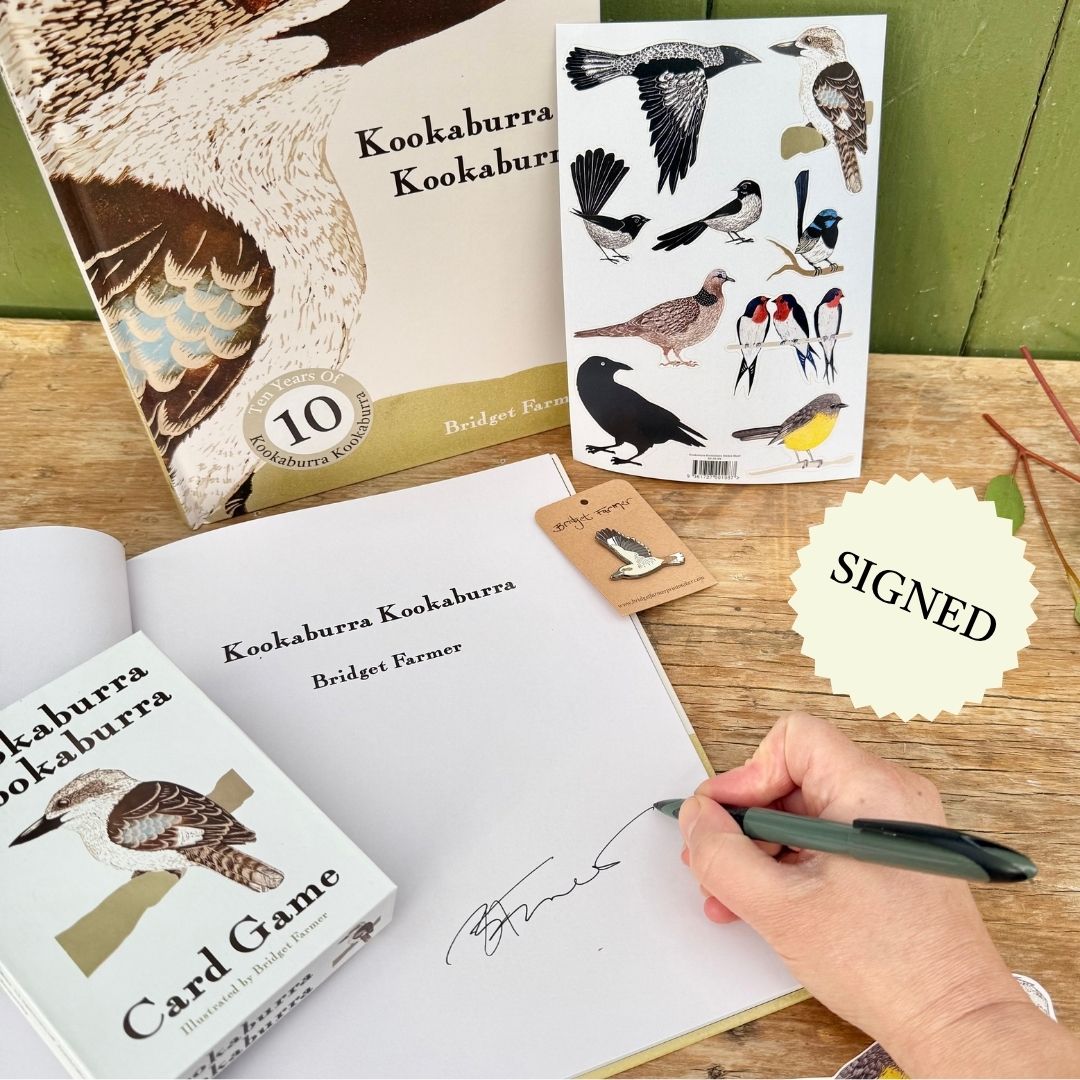 SIGNED Kookaburra Kookaburra Collector's Bundle