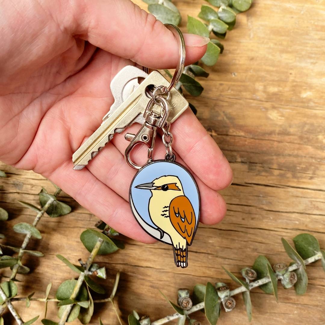 Mini-Birder Kookaburra Bag Identifyer/Keyring