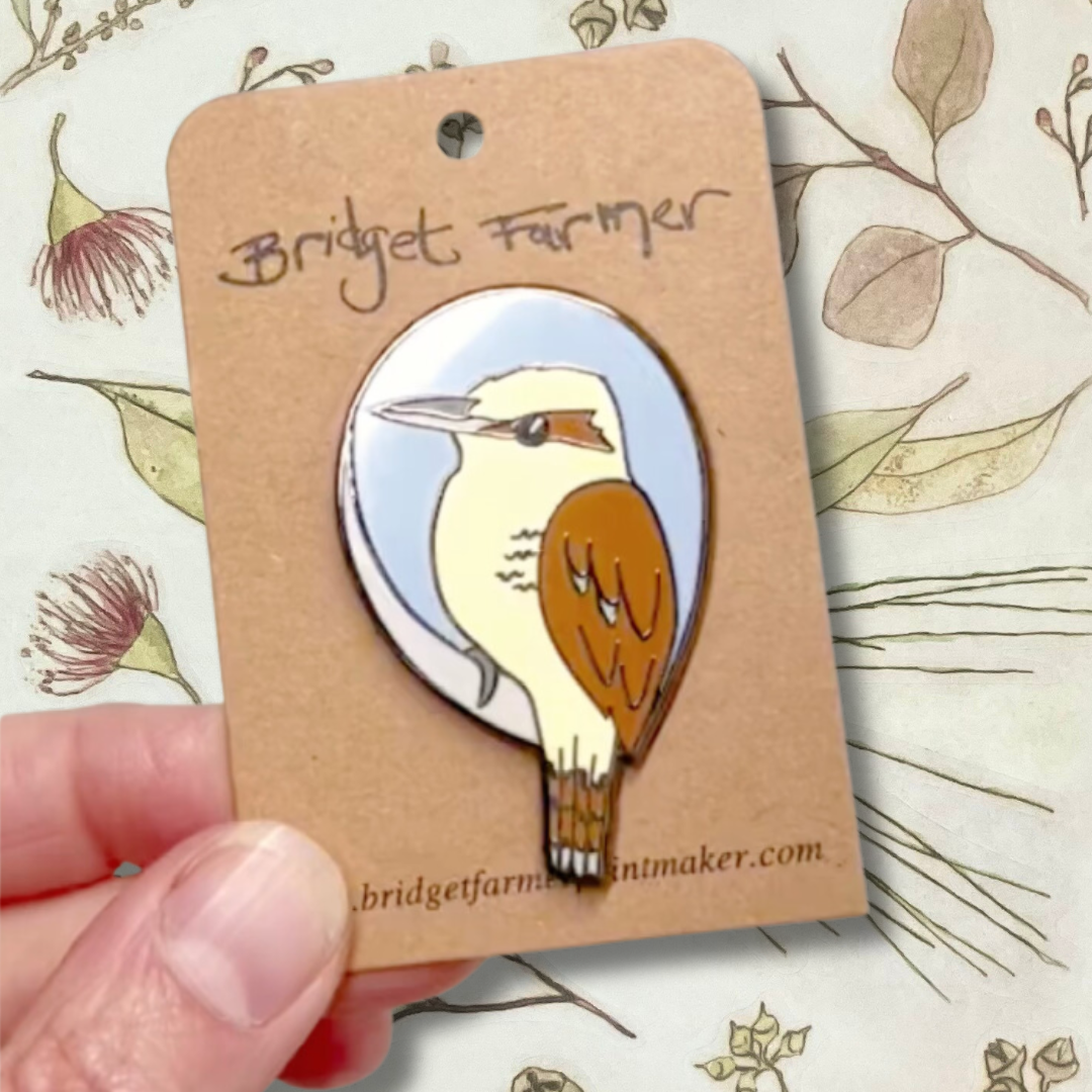 Mini-Birder Kookaburra Pin