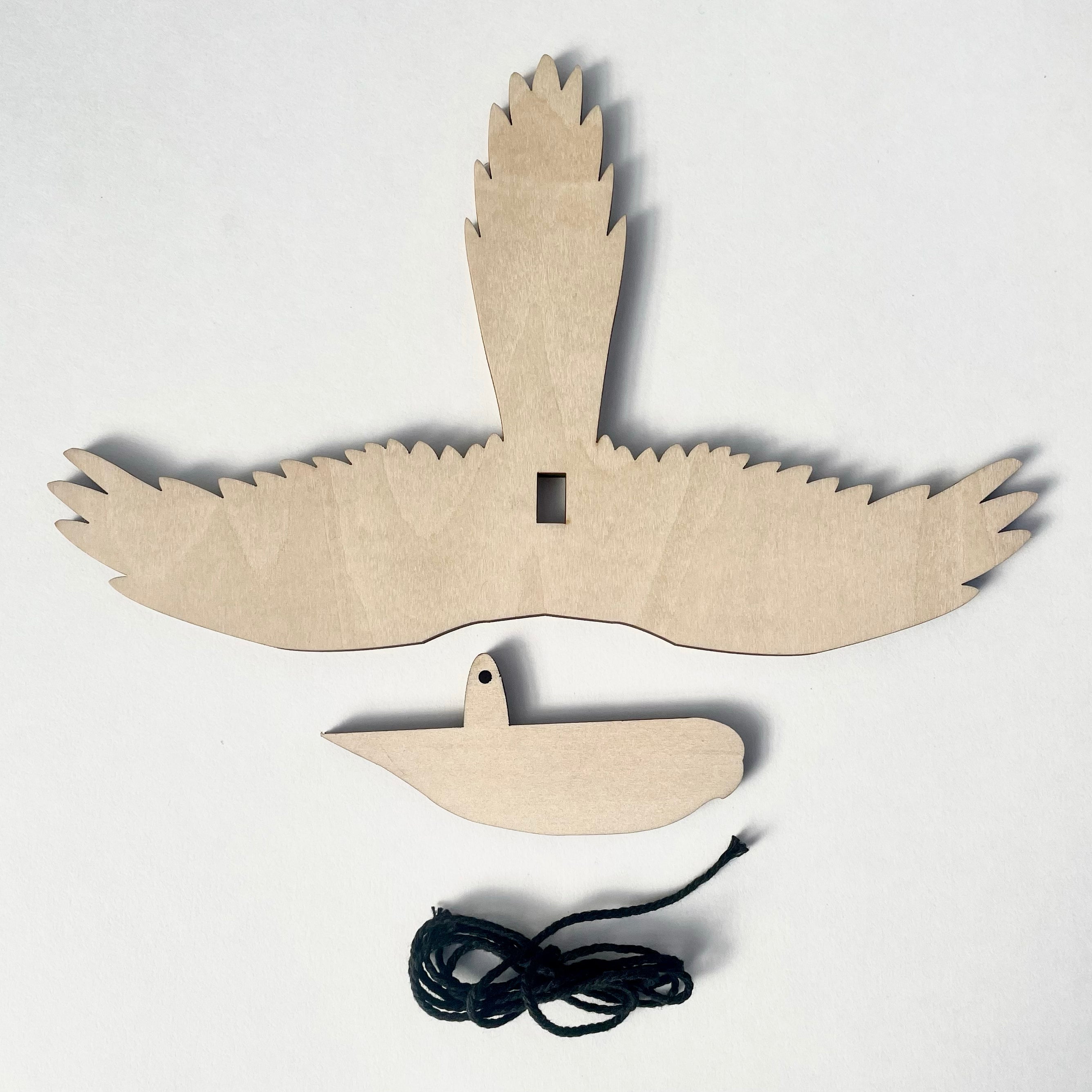 Paint-a-Parrot Craft Kit - Create Your Own Bird Mobile