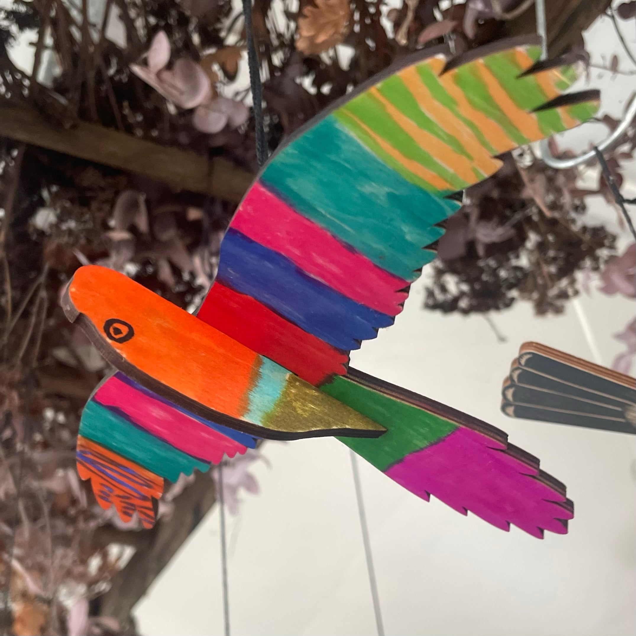 Paint-a-Parrot Craft Kit - Create Your Own Bird Mobile