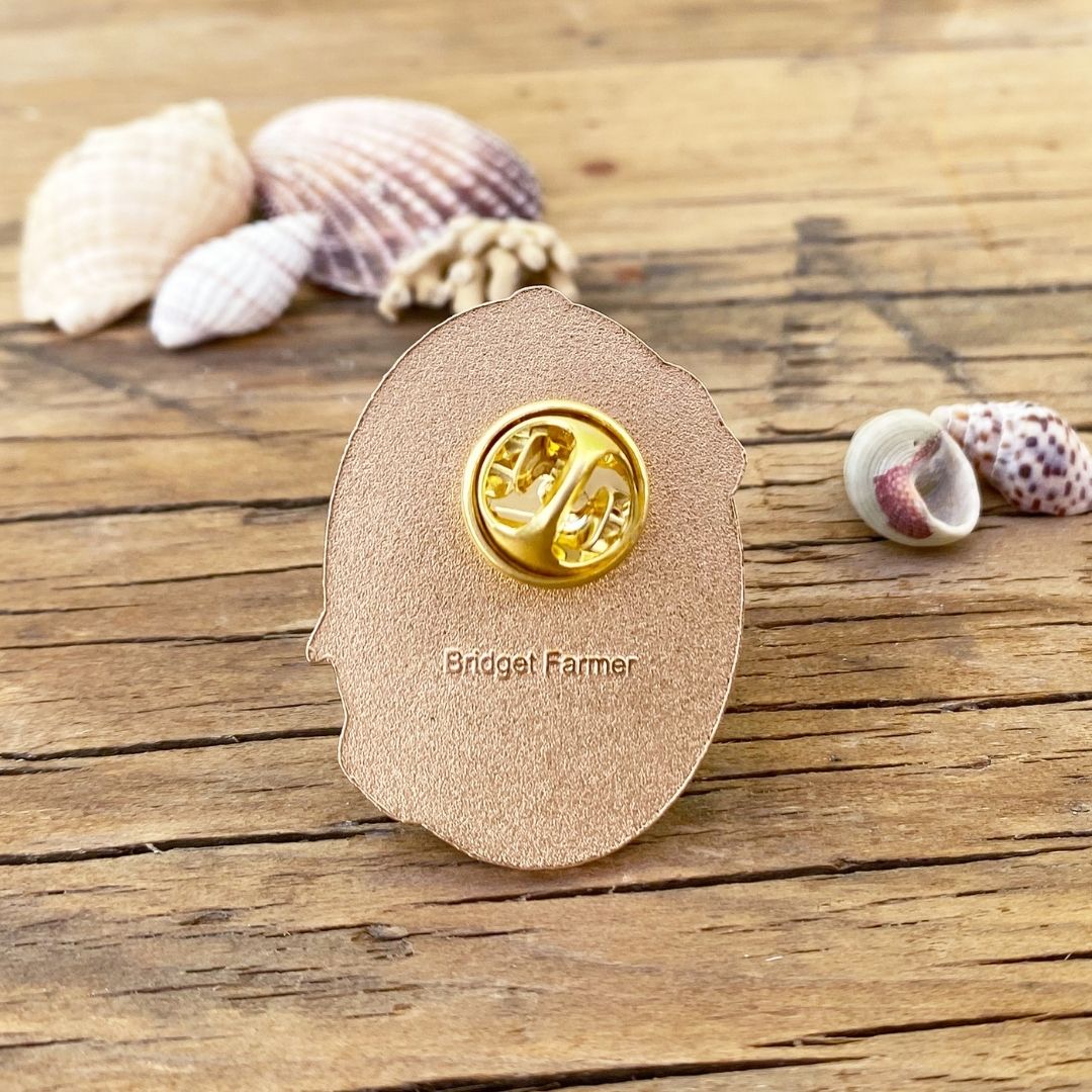 Passionate About Pelicans Enamel Pin