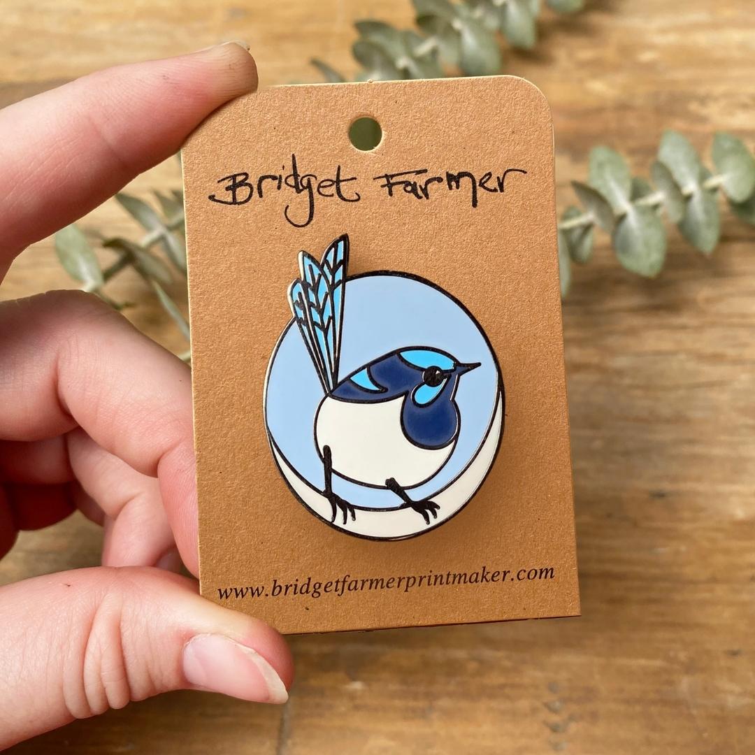 Mini-Birder Fairywren Pin
