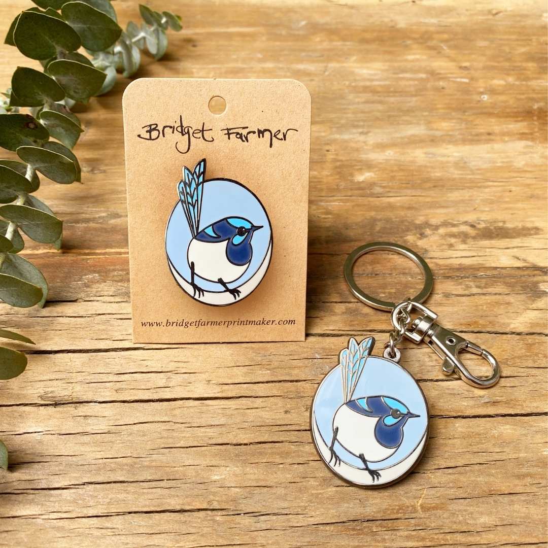 Mini-Birder Fairywren Pin