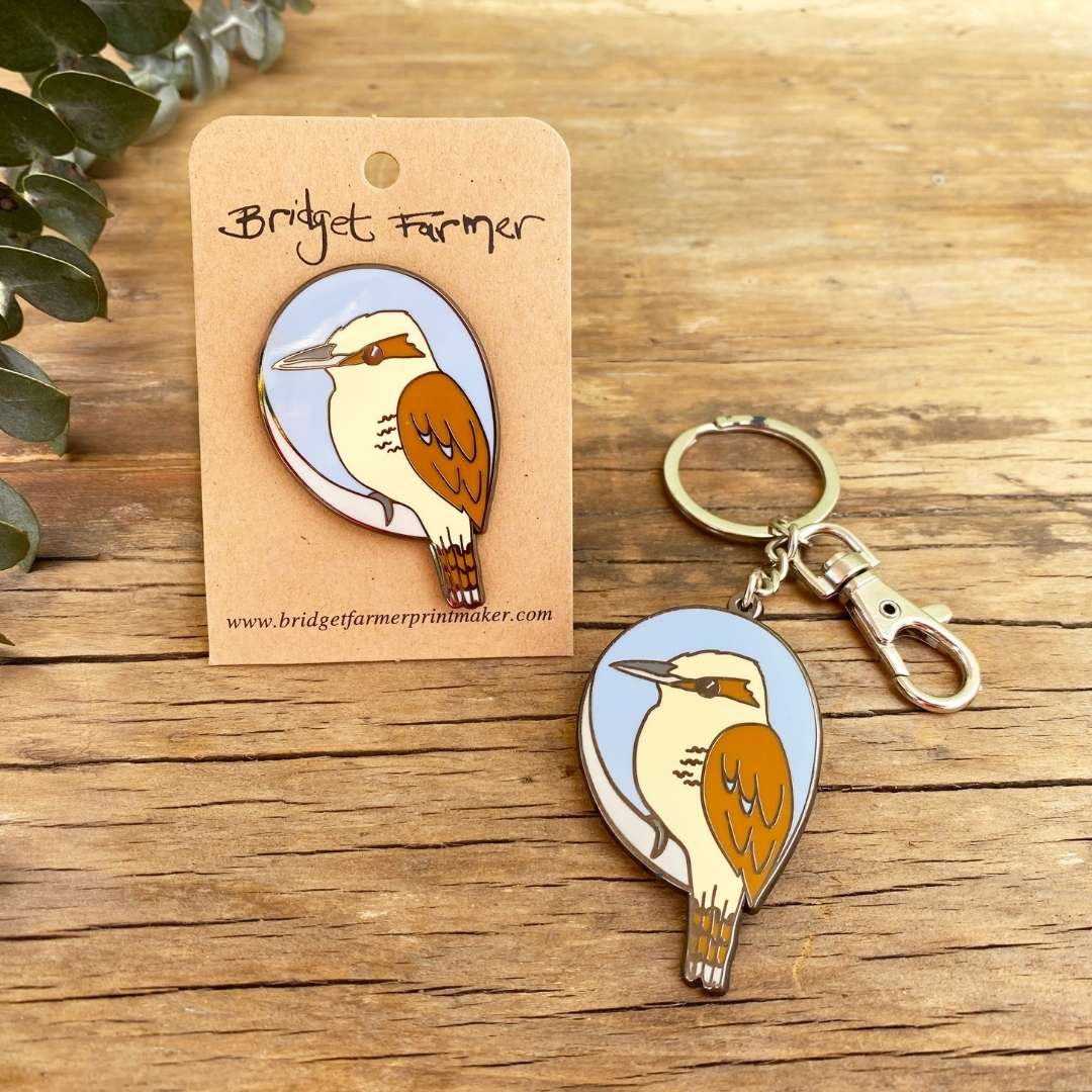 Mini-Birder Kookaburra Pin