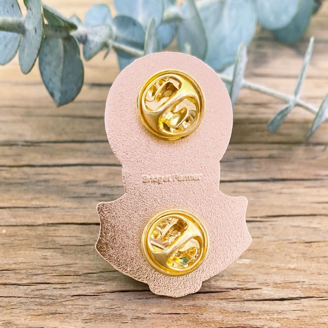 Protect Powerful Owls Enamel Pin