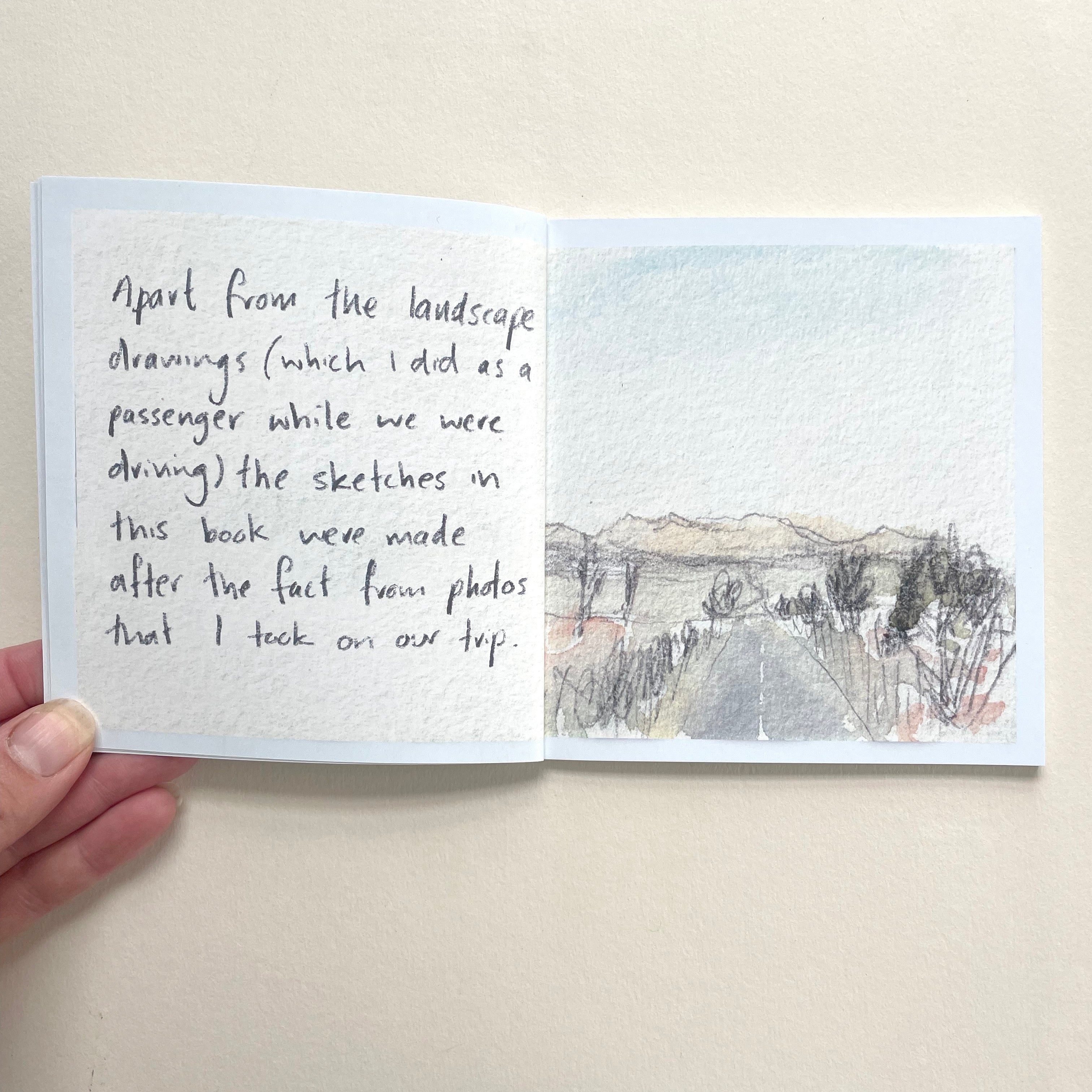 Artist Minibook - Trip To Port Augusta