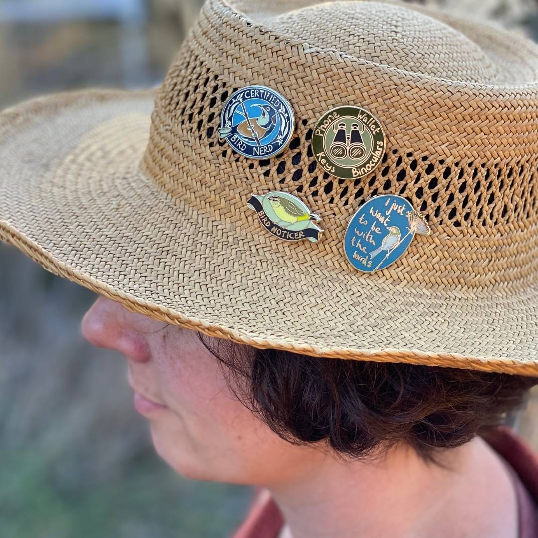 Birder Bundle -  4 Enamel Pins
