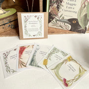 "I am a Magpie" Botanicals Bookplates - Set of 5
