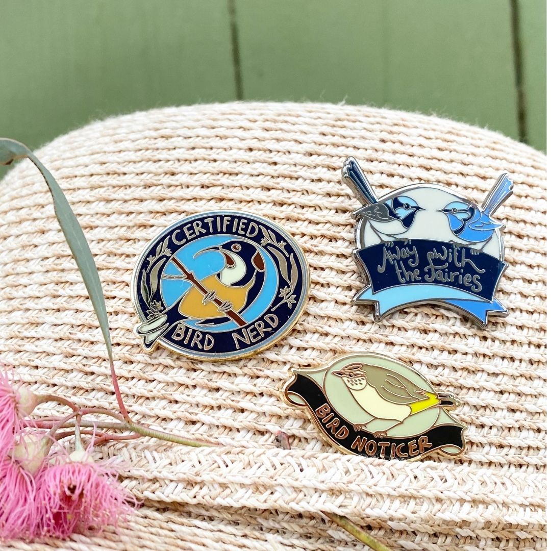 Away With The Fairies Enamel Pin