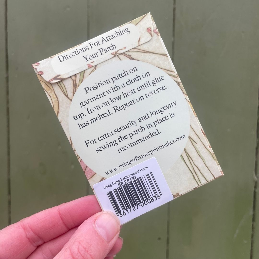 Galah Embroidered Patch