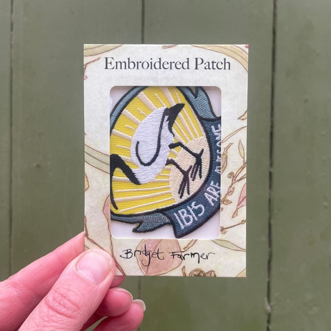 Ibis are Awesome Embroidered Patch