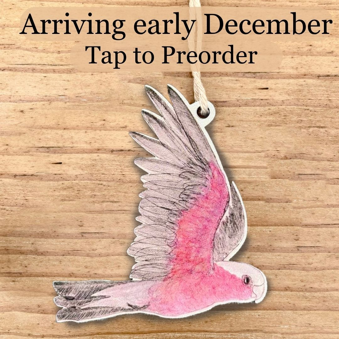 PREORDER NOW: Galah Christmas Ornament