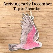 PREORDER NOW: Galah Christmas Ornament