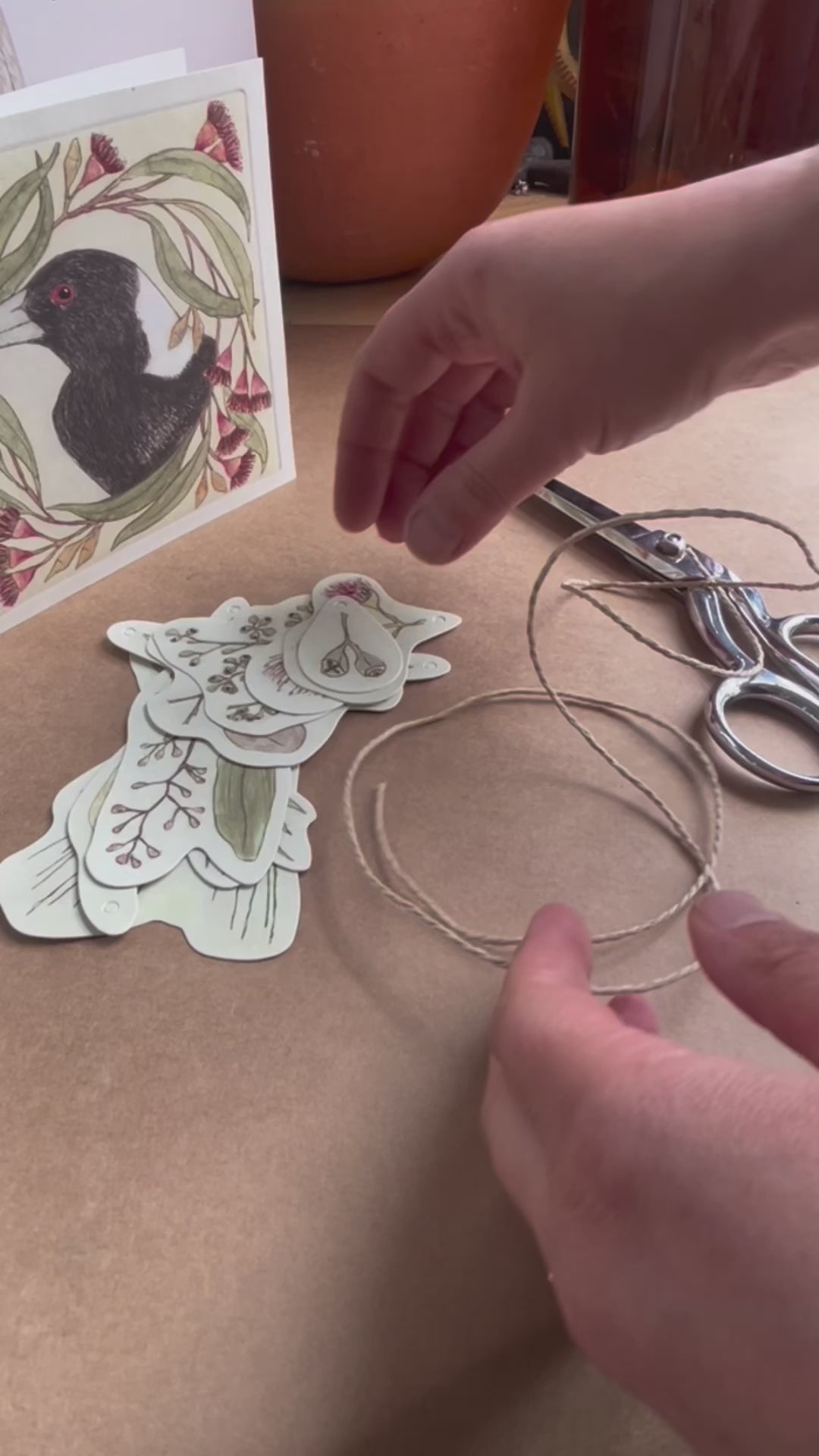 Load video: Australian Bush Gift Tags and Sticker Set